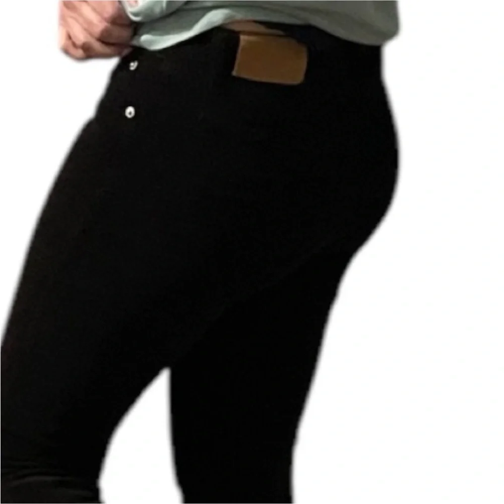 Fabrizio Gianni Jean Slim Fit Stretch Fine wale Corduroy Jeans sz 8 deep brown